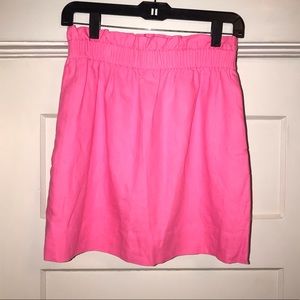 Pink J Crew skirt